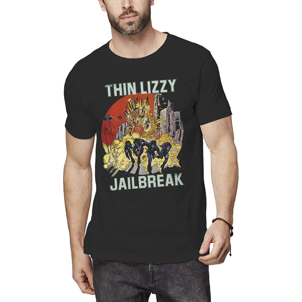 Thin Lizzy Unisex T-Shirt: Jailbreak Explosion (Small)
