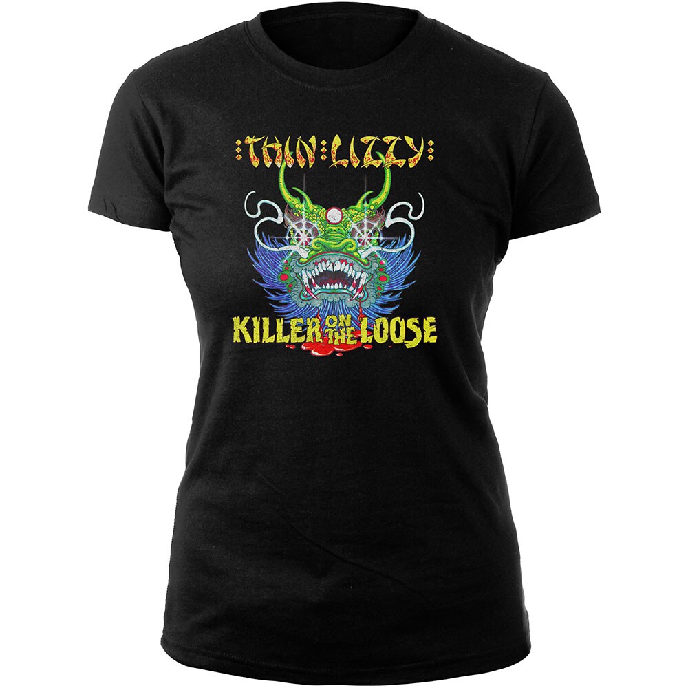 Thin Lizzy Ladies T-Shirt: Killer Lady (Small)