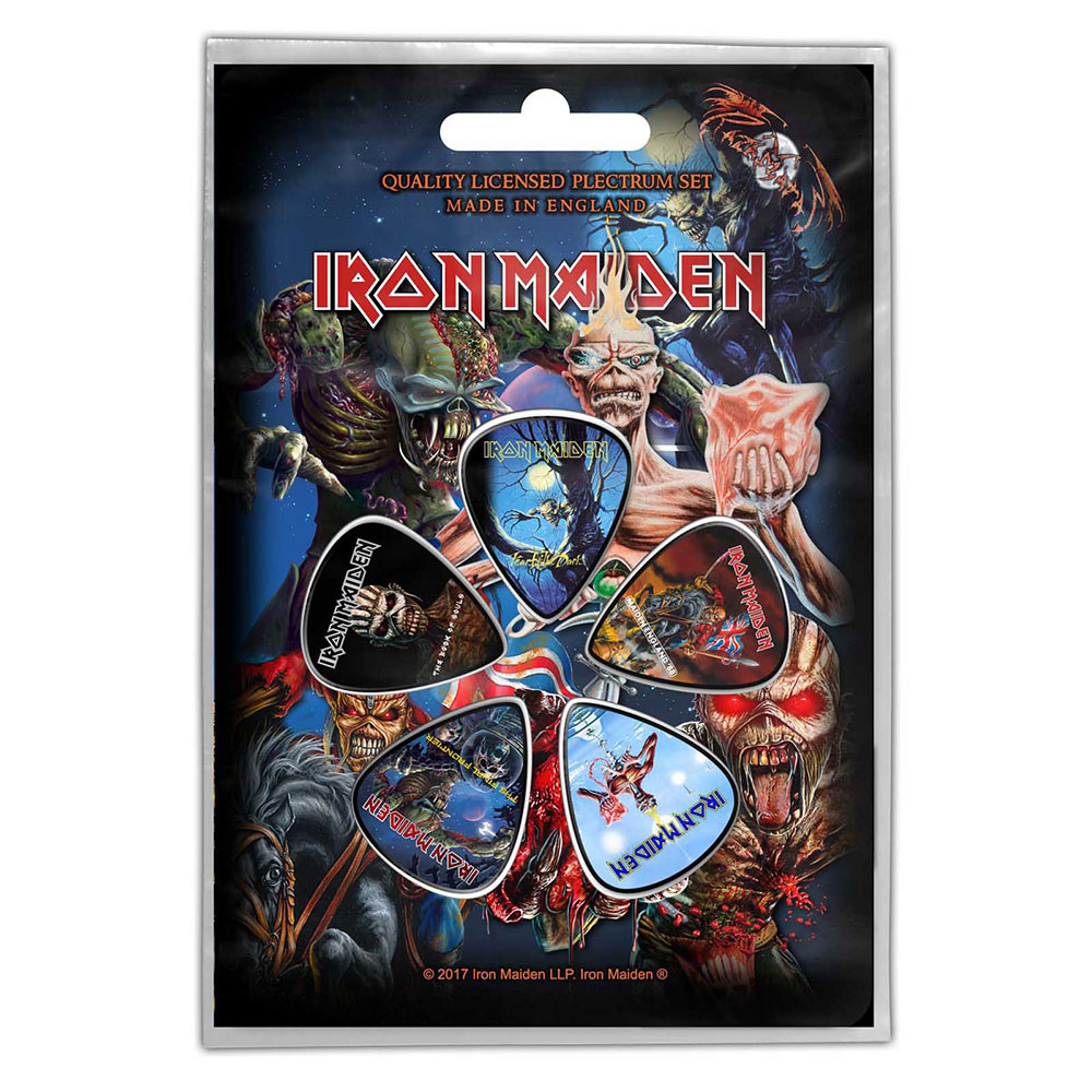 Iron Maiden plektrum-pakke: Later Albums (Retail Pack)