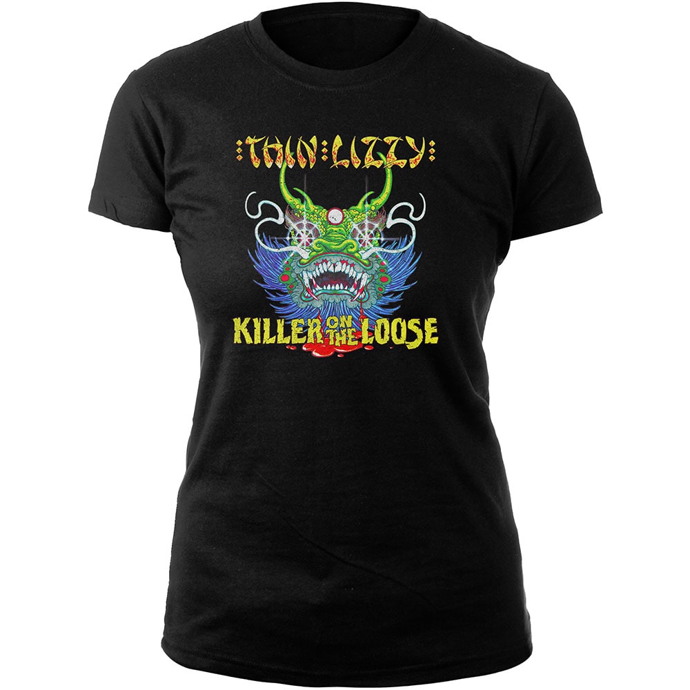 Thin Lizzy Ladies T-Shirt: Killer Lady (Medium)