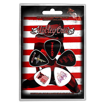 Motley Crue Plectrum Pack: Red, White & Crue (Retail Pack)