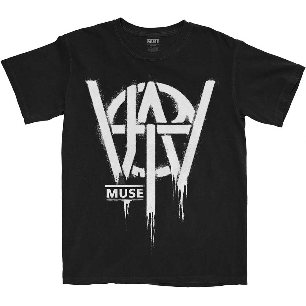 Muse Unisex T-Shirt: Will of the People Stencil (X-Large)