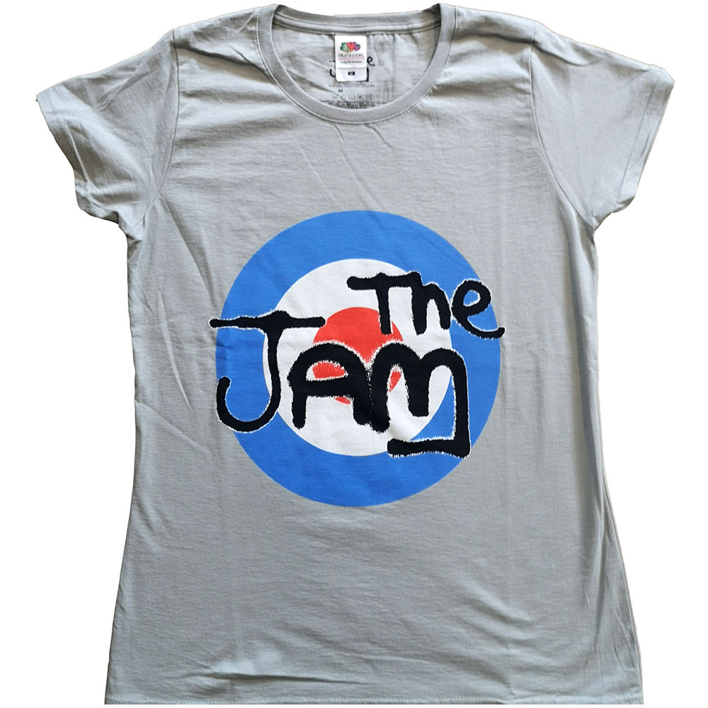The Jam Ladies Tee: Spray Target Logo (Large)
