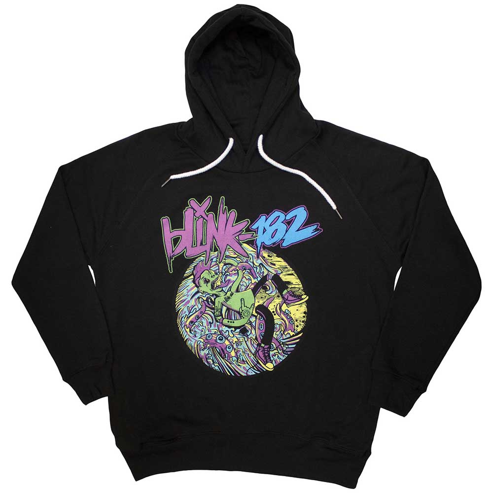 Blink-182 Unisex Pullover Hoodie: Overboard Event (Large)