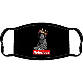 Biggie Smalls Face Mask: Notorious Baby