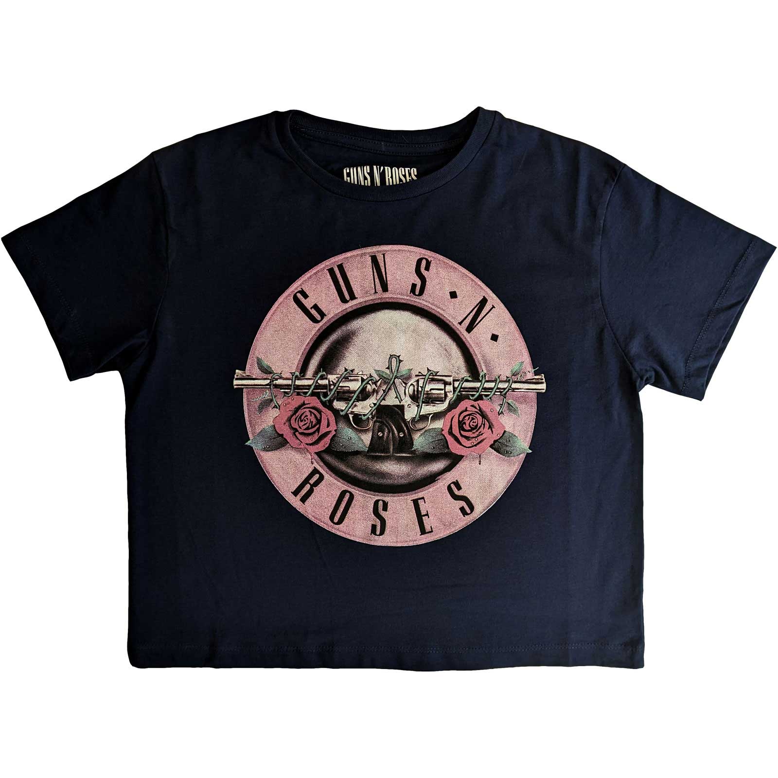 Guns N' Roses Ladies Crop Top: Classic Logo (XX-Large)
