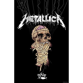 Metallica Textile Poster: One