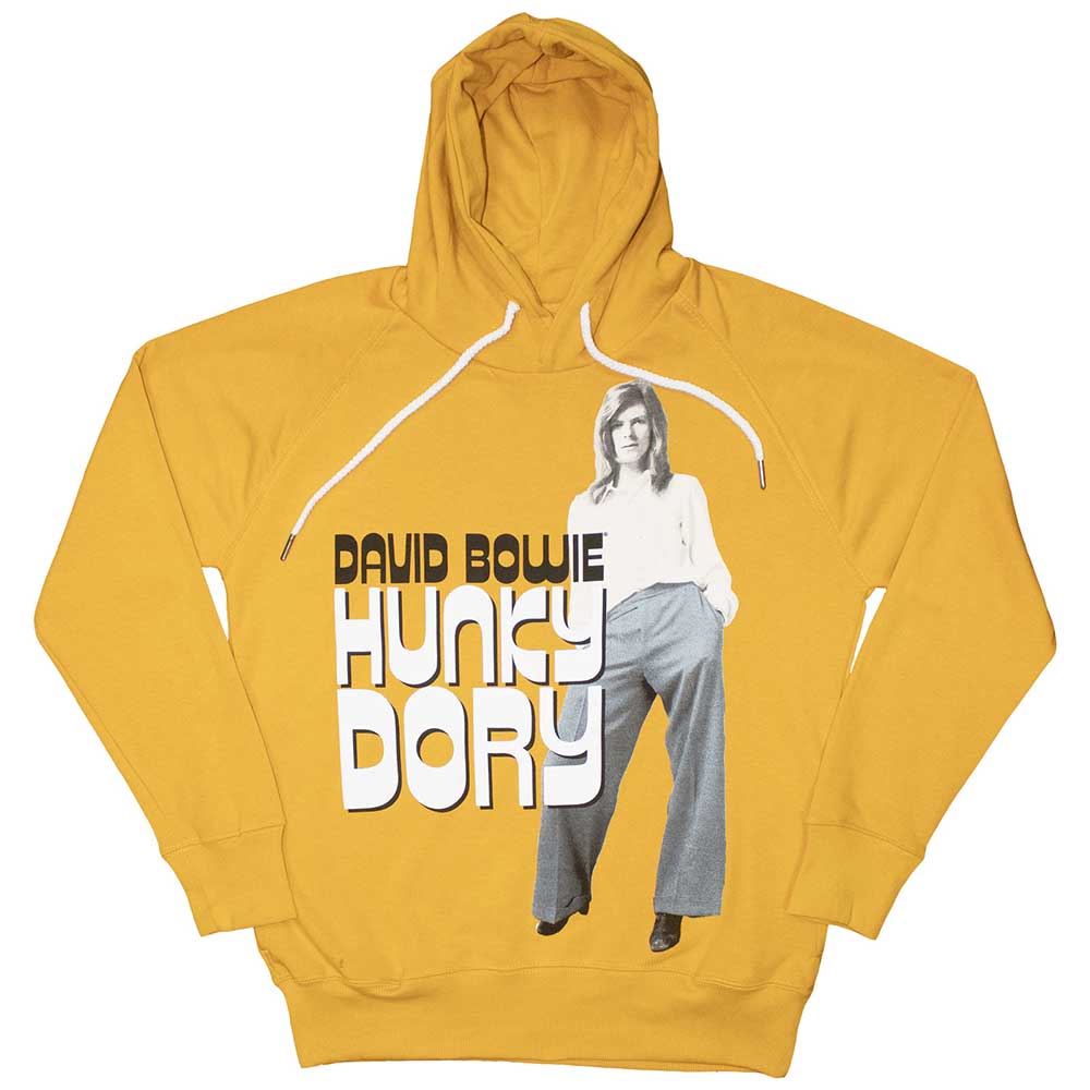 David Bowie Unisex Pullover Hoodie: Hunky Dory 2 (Large)