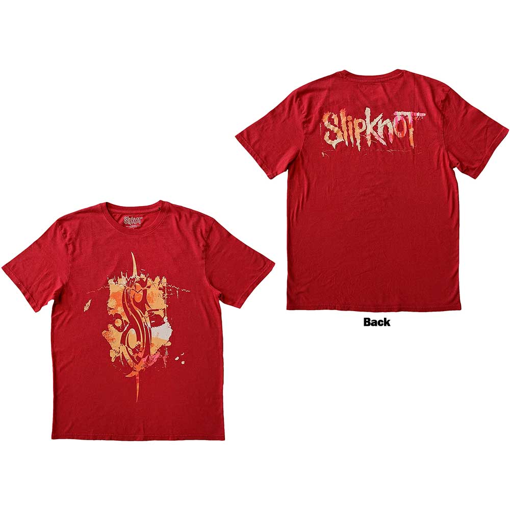 Slipknot Unisex T-Shirt: The End, So Far Tribal-S (Back Print) (XX-Large)