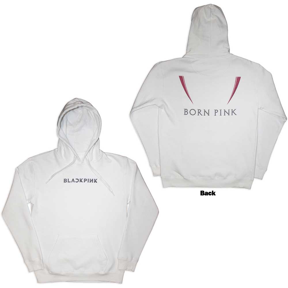 BlackPink Unisex Pullover Hoodie: Born Pink (Back Print) (Medium)