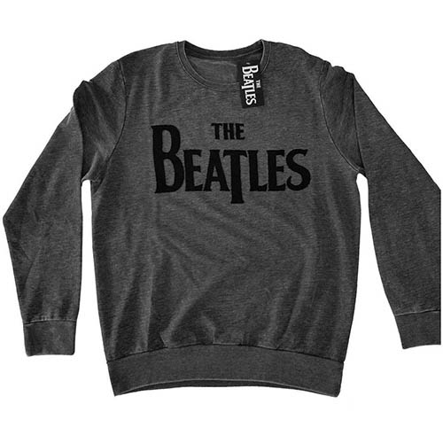 The Beatles Unisex Sweatshirt: Drop T Logo (X-Large)