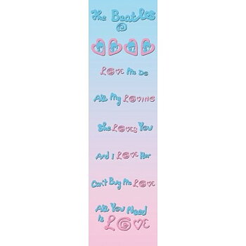 The Beatles Bookmark: Love