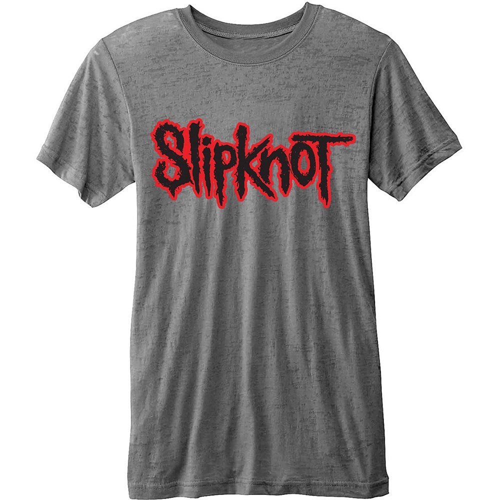 Slipknot Unisex Burn Out T-Shirt: Logo (XX-Large) - 2