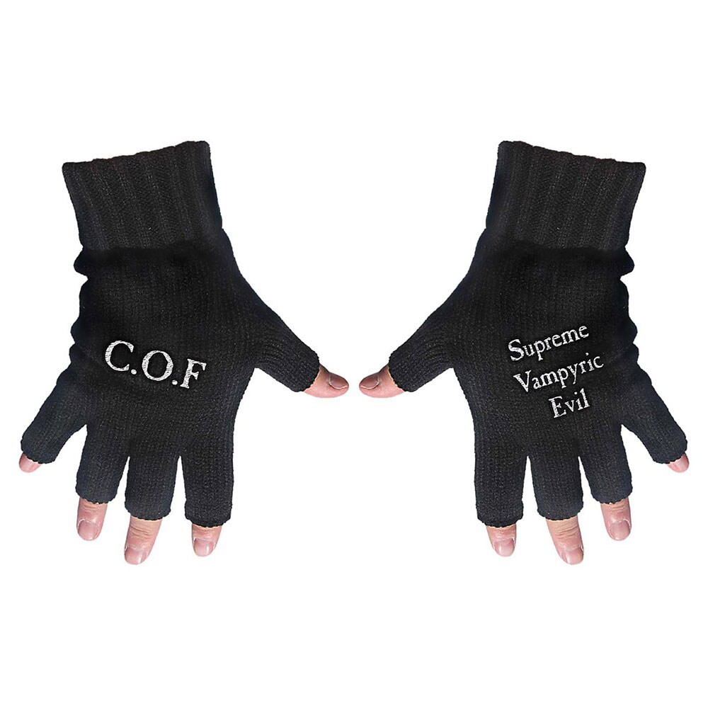 Cradle Of Filth Unisex Fingerless Gloves: Supreme Vampiric