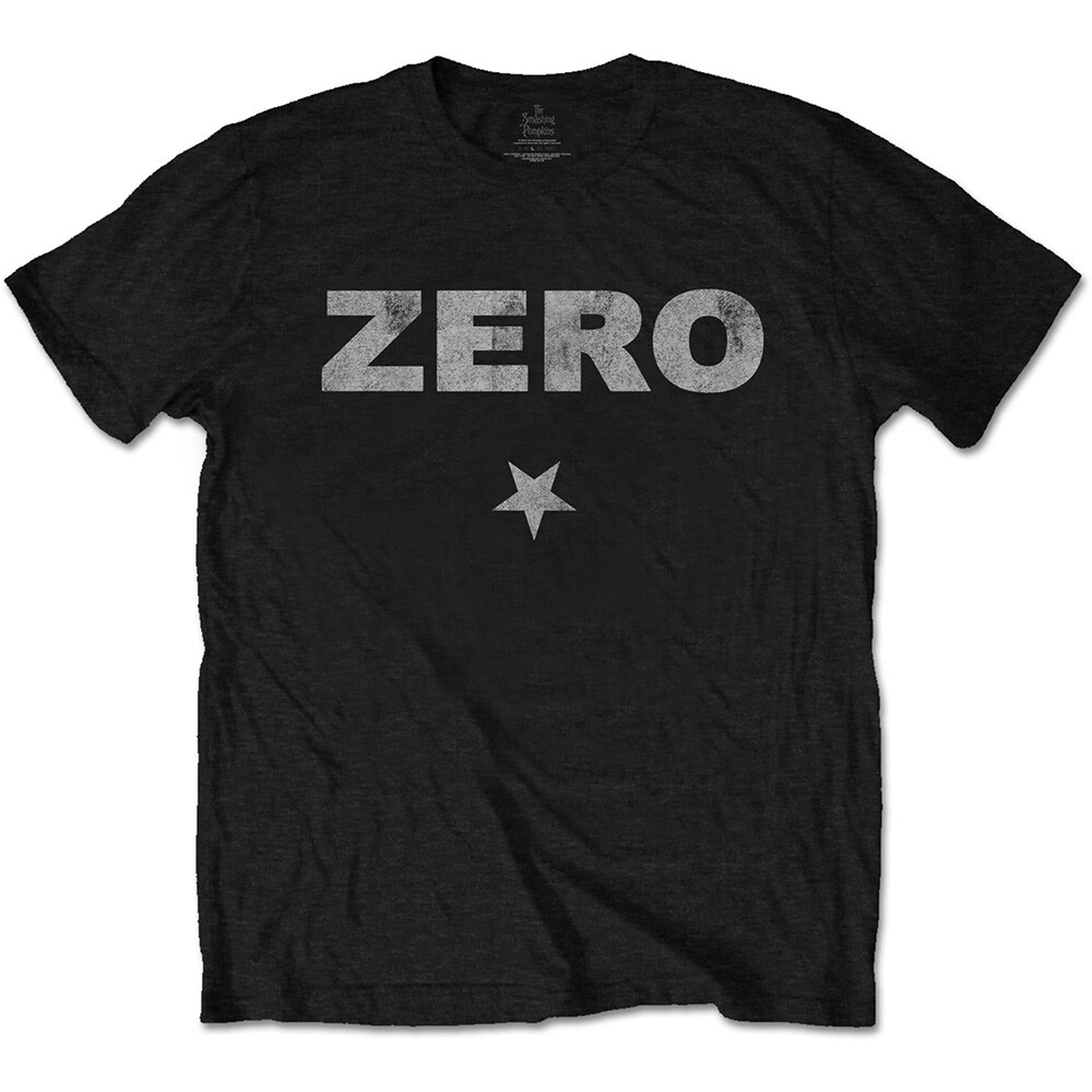 The Smashing Pumpkins Unisex T-Shirt: Zero Distressed (X-Large) - 2