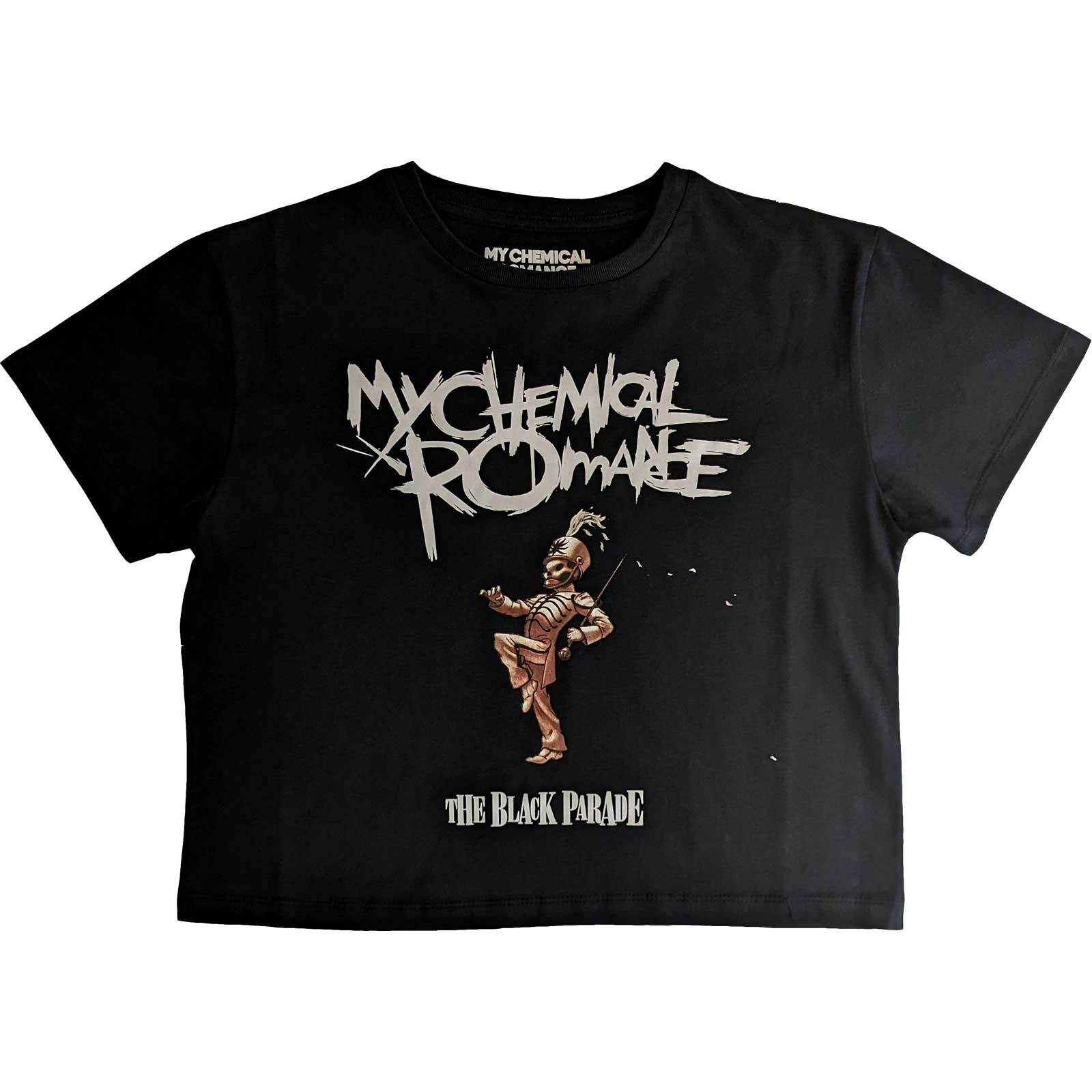 My Chemical Romance Ladies Crop Top: March (Small)