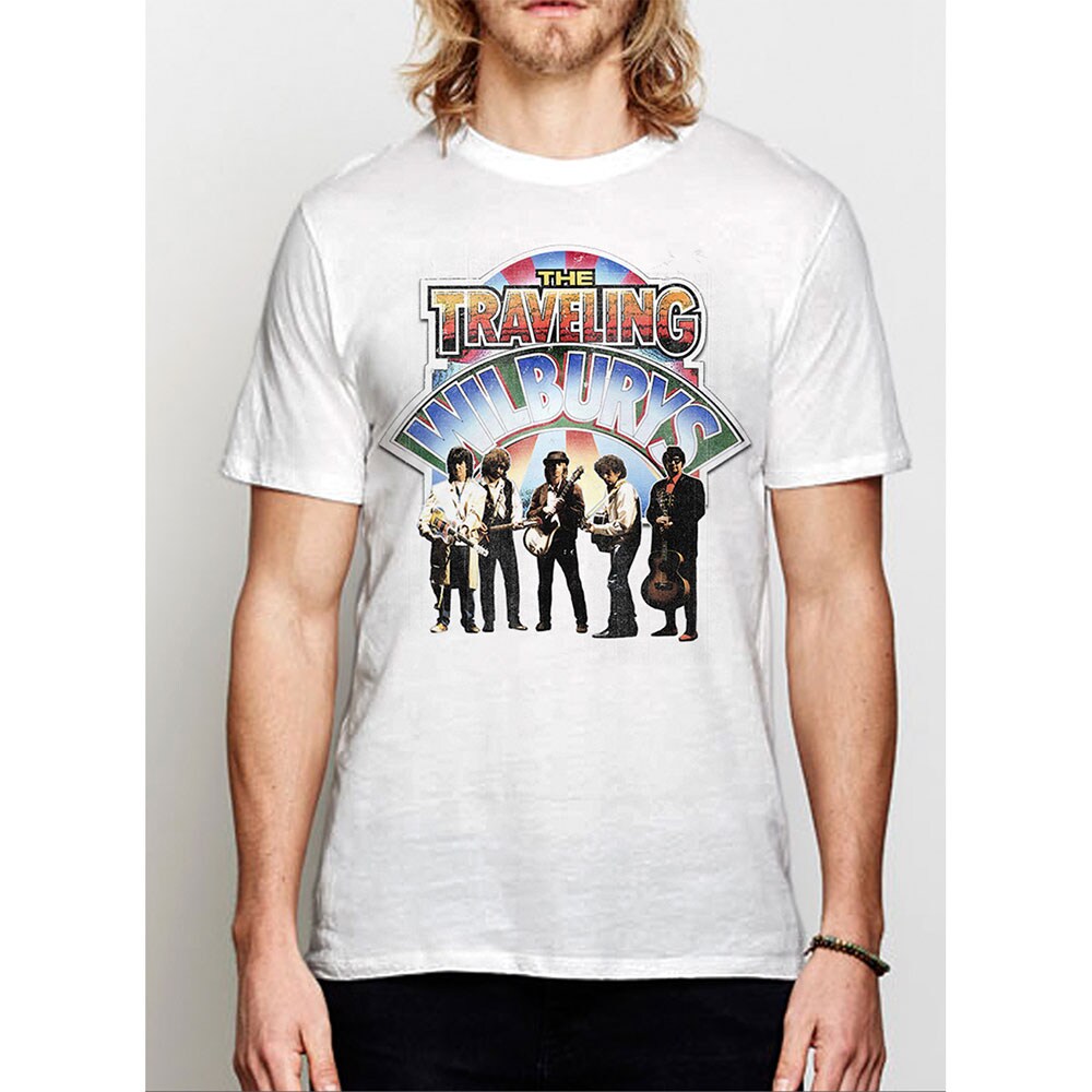 The Traveling Wilburys Unisex T-Shirt: Band Photo (Small)