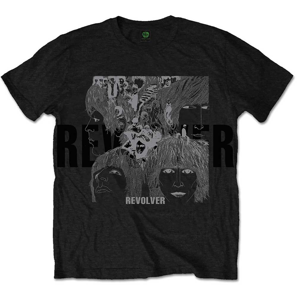 The Beatles Unisex T-Shirt: Reverse Revolver (Foiled) (Medium) - 2