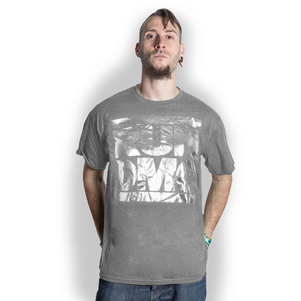 Run DMC Unisex T-Shirt: Logo (Foiled) (Small) - 2