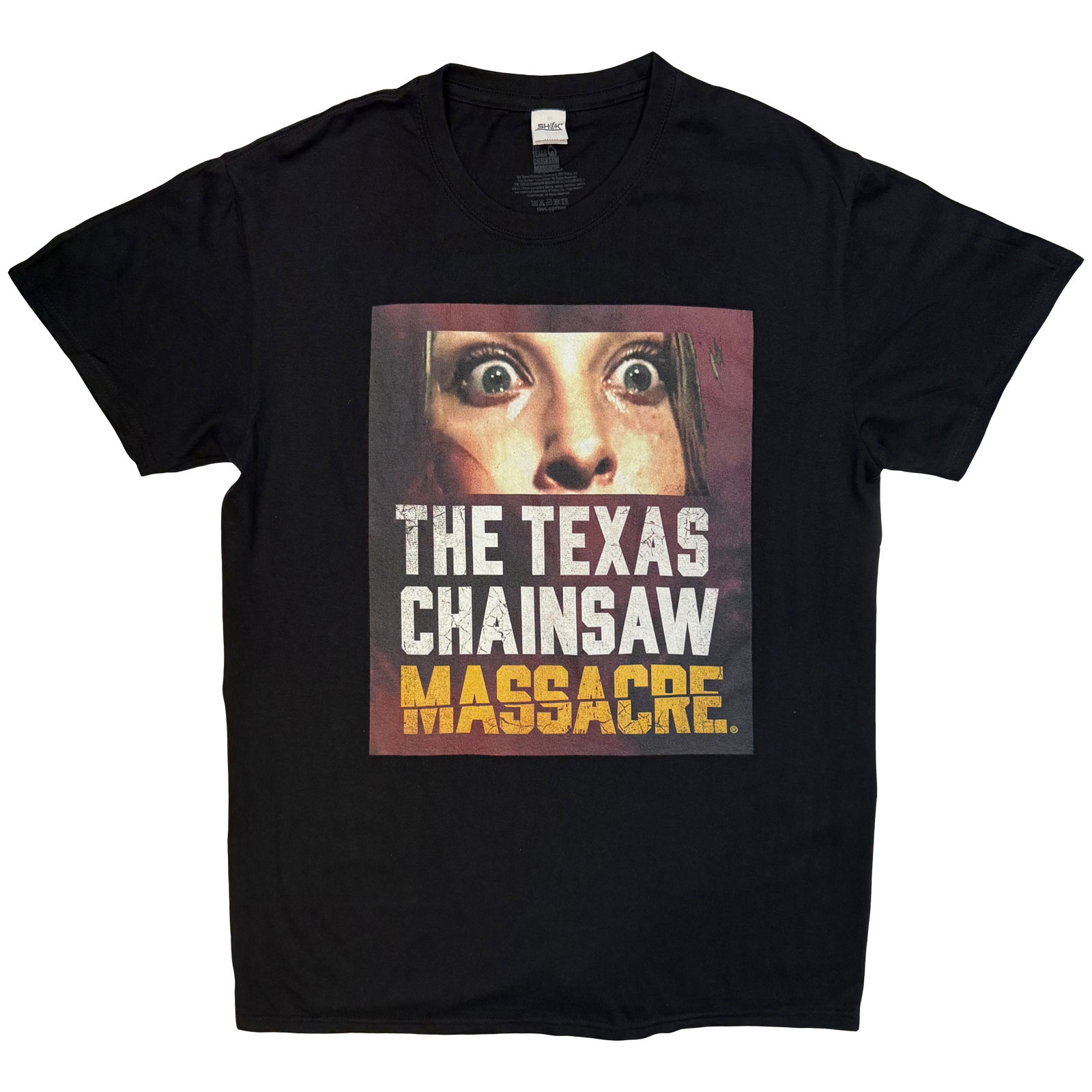 The Texas Chainsaw Massacre Unisex T-shirt: Eyes (Svart)