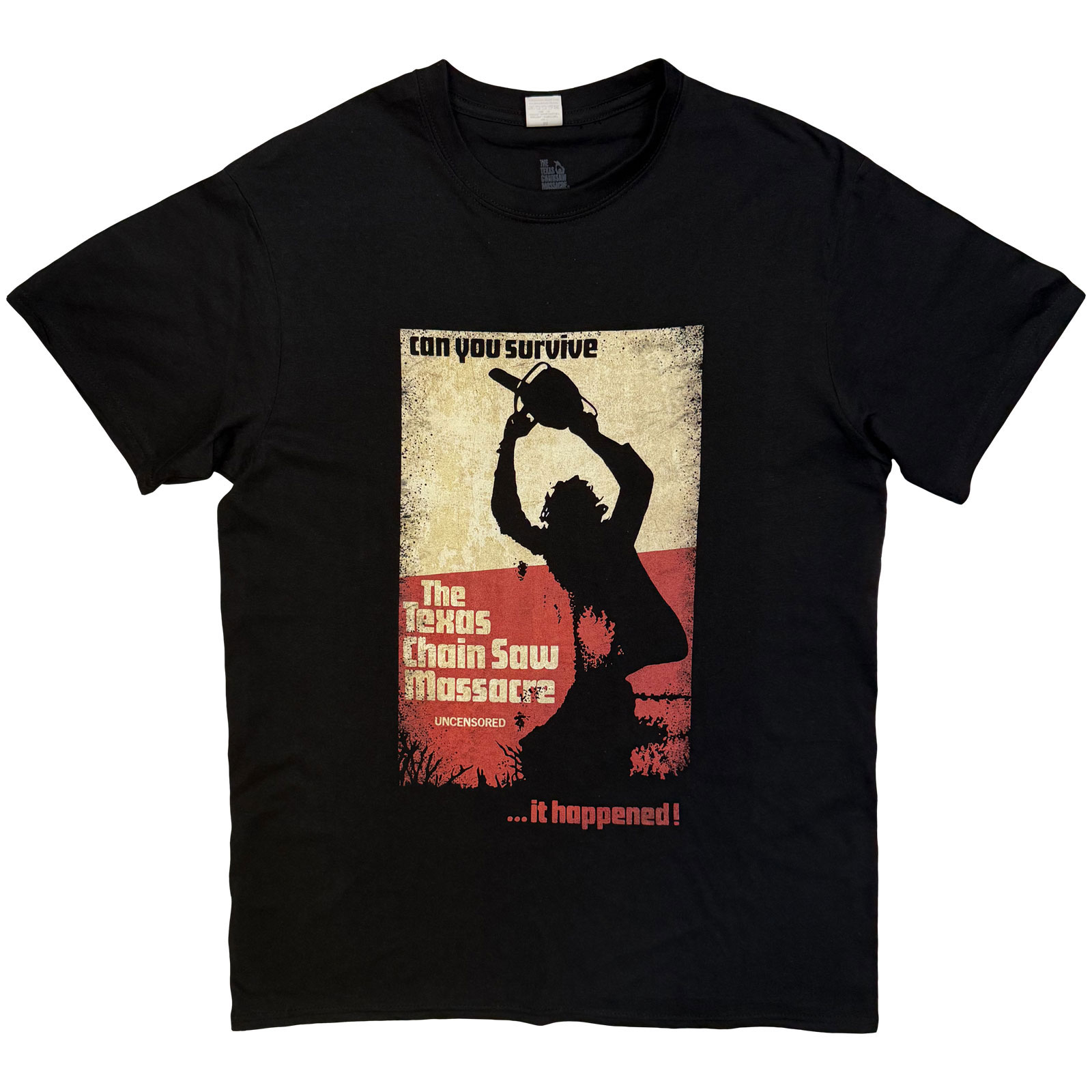 The Texas Chainsaw Massacre Unisex T-Shirt: Who Will Survive  (Sort)