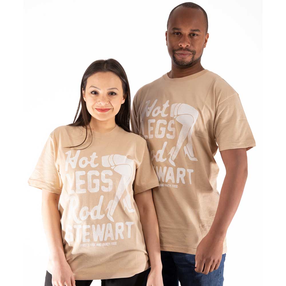 Rod Stewart Unisex T-Shirt: Hot Legs (Small)