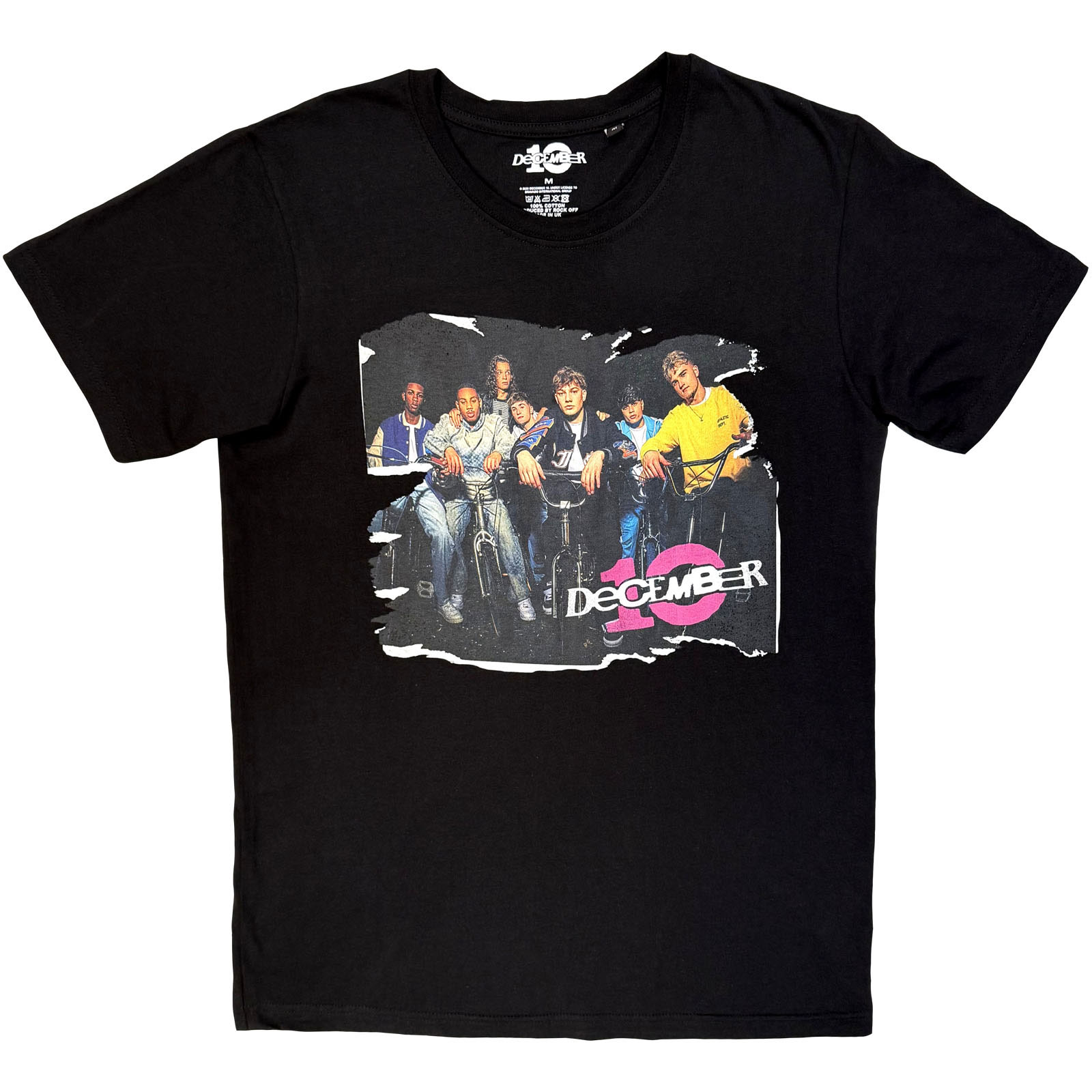 December 10 Dame-T-shirt: Bike Poster (Sort)