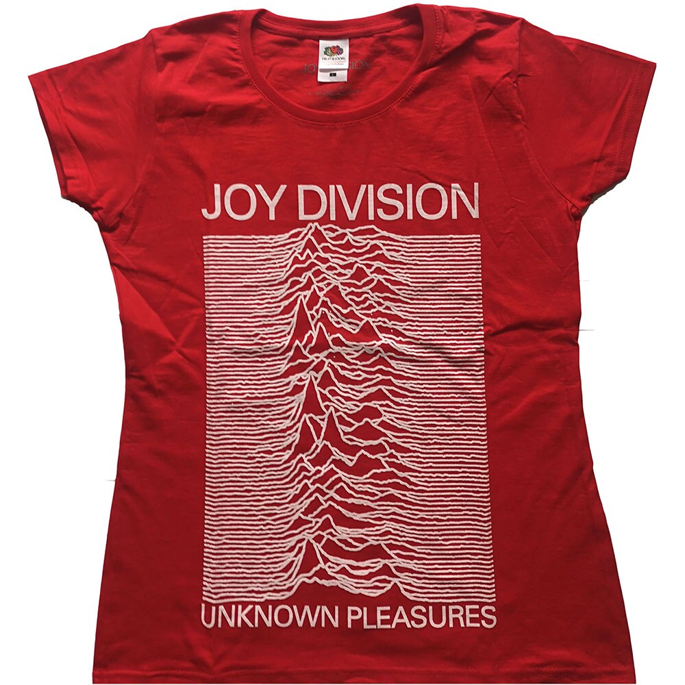 Joy Division Ladies T-Shirt: Unknown Pleasures (Small)