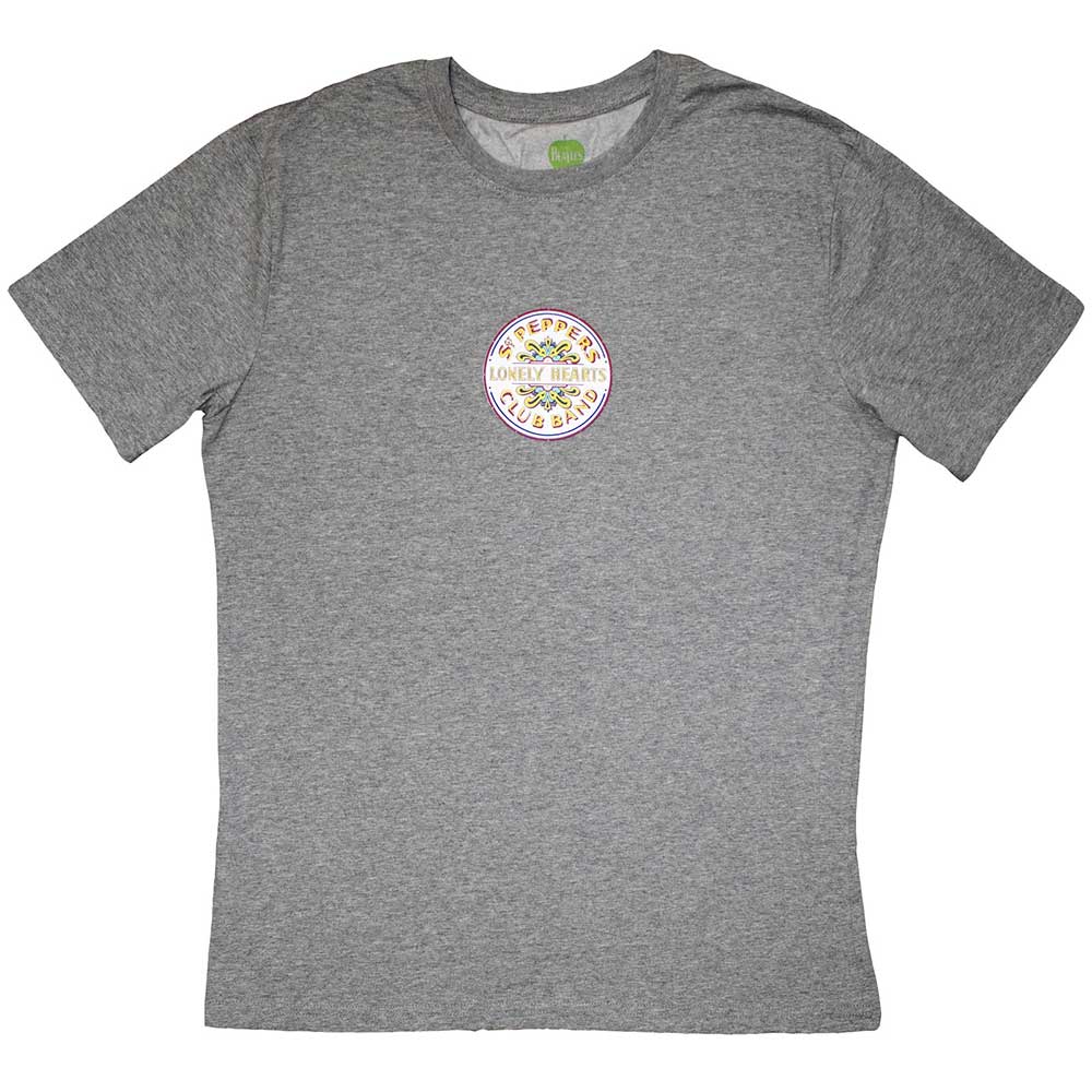The Beatles Unisex T-Shirt: Mini Sgt Pepper Drum (Medium)