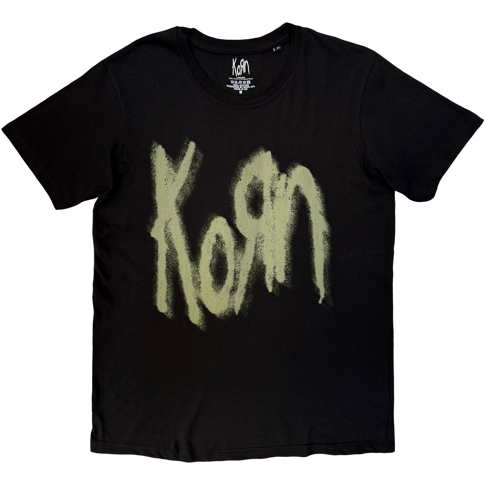 Korn Unisex T-Shirt: Freak On A Leash (Black) (Back Print) - 2