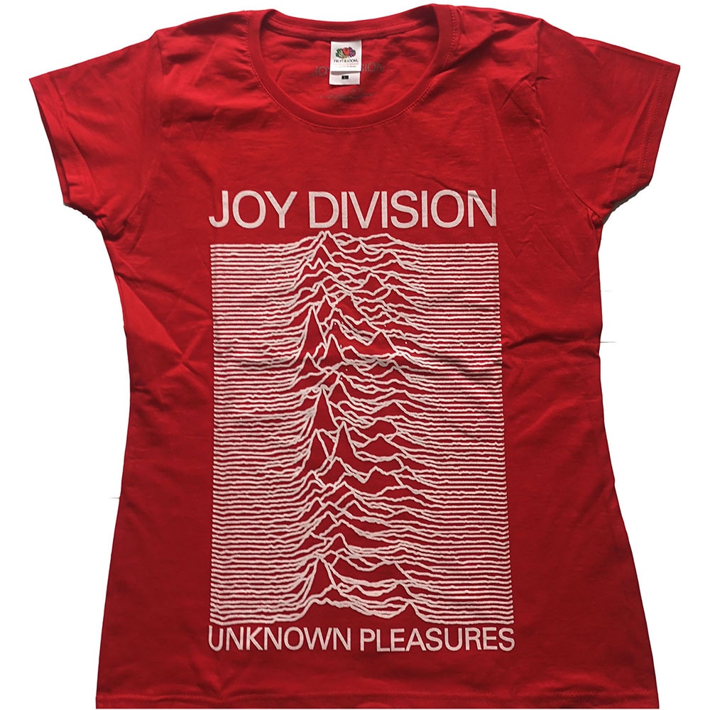 Joy Division Ladies T-Shirt: Unknown Pleasures (Medium)