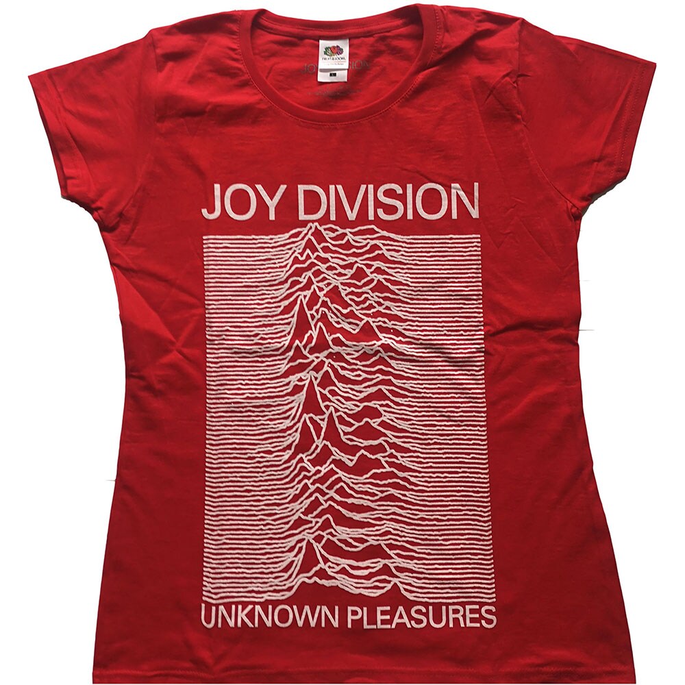 Joy Division Ladies T-Shirt: Unknown Pleasures (X-Large) - PLUGGED