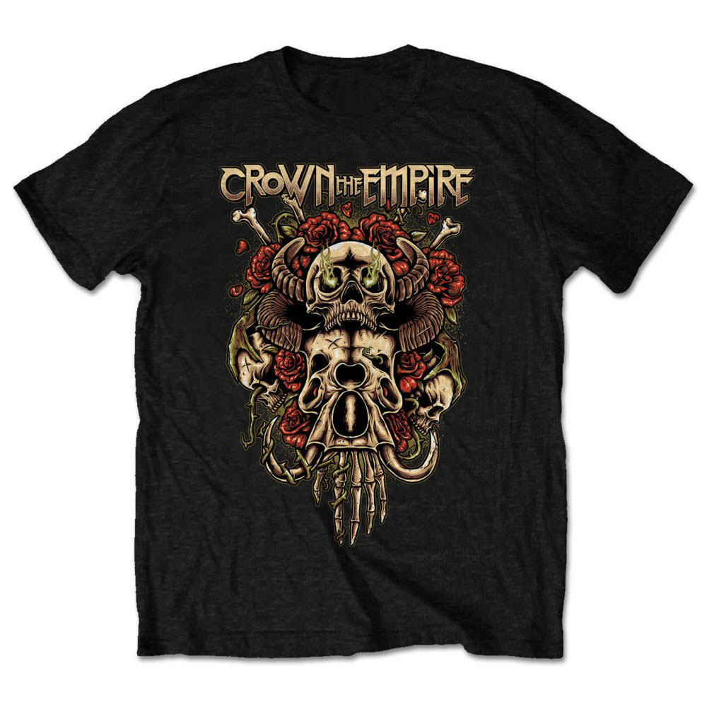 Crown The Empire Unisex T-Shirt: Sacrifice (Retail Pack) (Medium)
