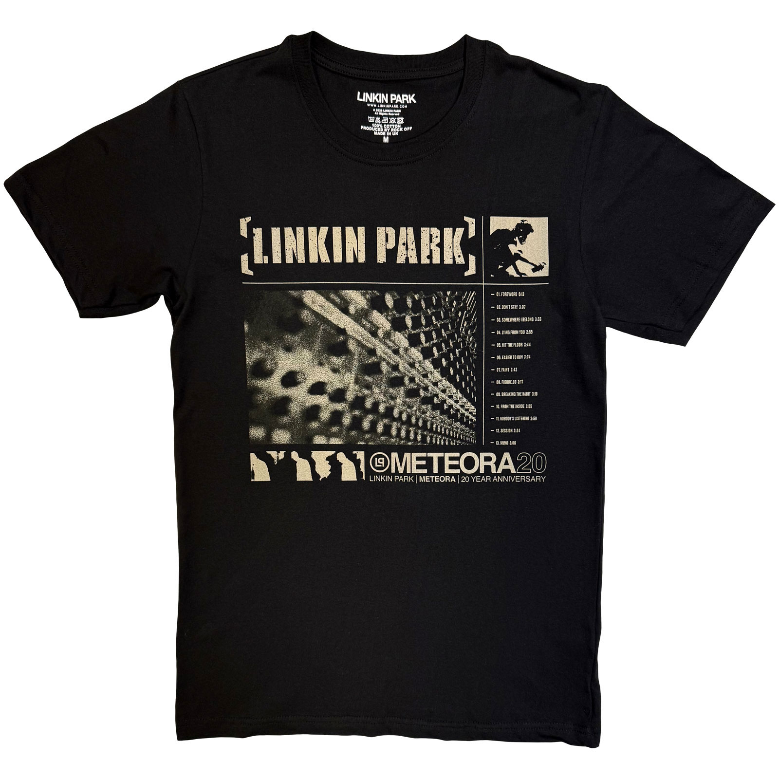 Linkin Park Unisex T-shirt: Meteora Sound Board (Svart)