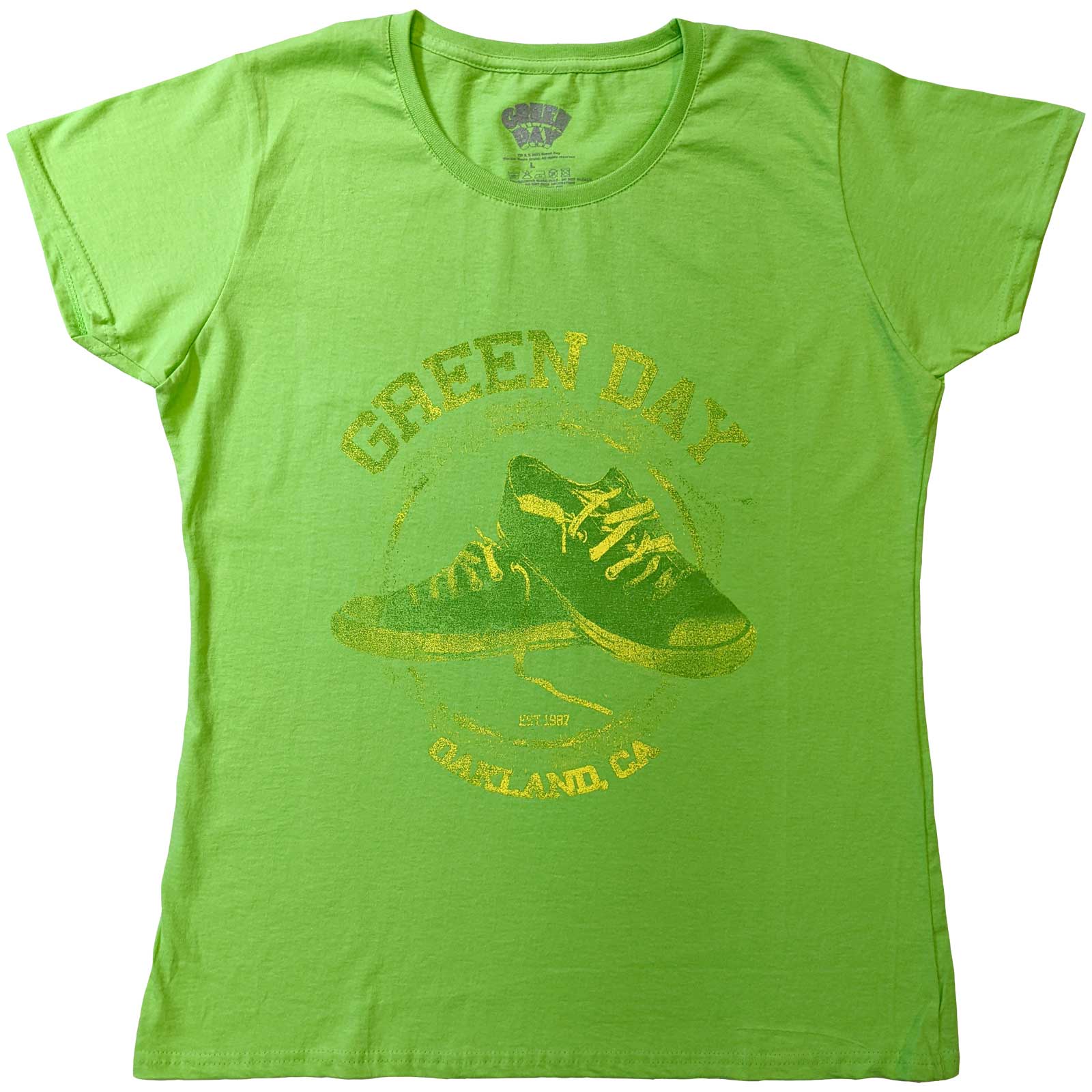 Green Day Ladies T-Shirt: All Stars (X-Large)
