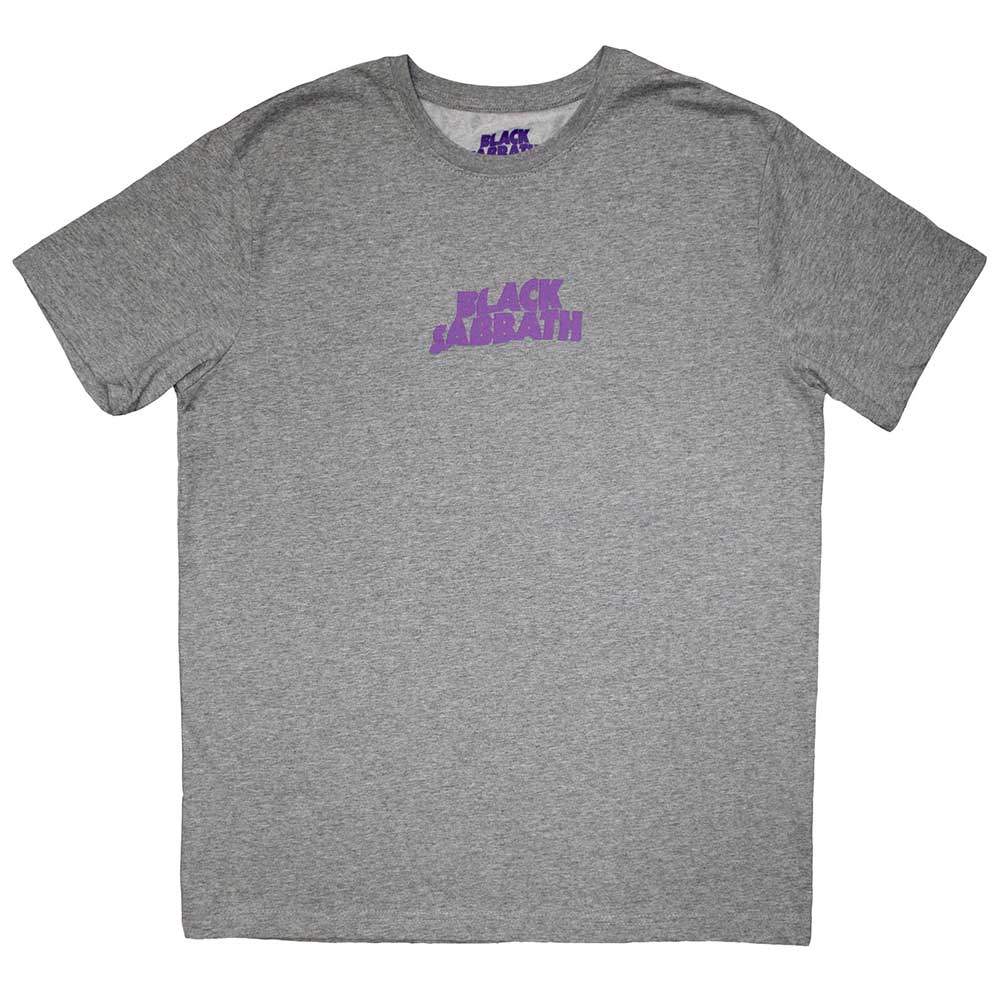 Black Sabbath Unisex T-Shirt: Mini Wavy Logo (Medium)