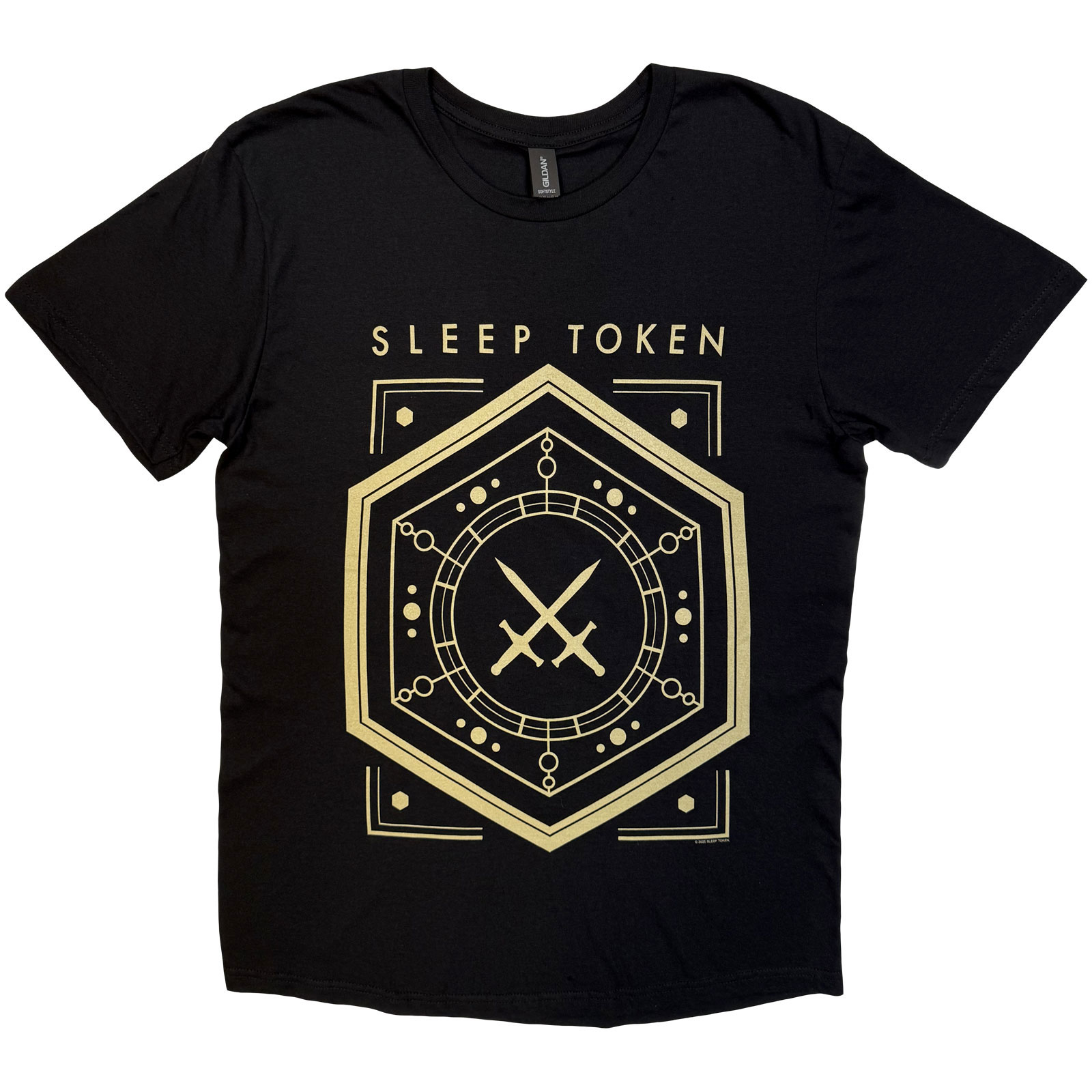 Sleep Token Unisex T-shirt: Emergence House Veridian (Svart) (Ryggtryck) - 2