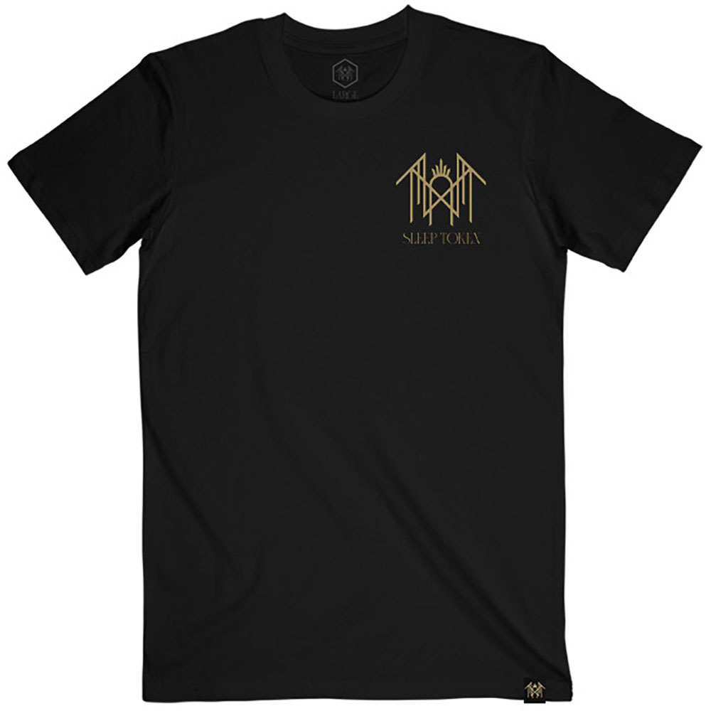 Sleep Token Unisex T-shirt: Even In Arcadia Archway (Sort) (Bagtryk) - 2