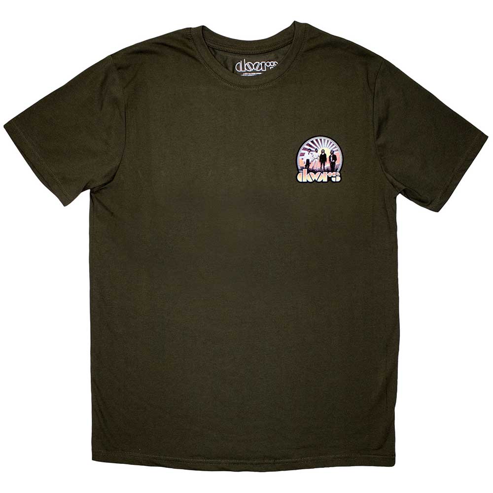 The Doors Unisex T-Shirt: Mini Sunrise (Medium)