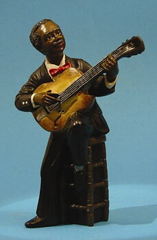 Jazzfigur: Gitarrist 17 cm