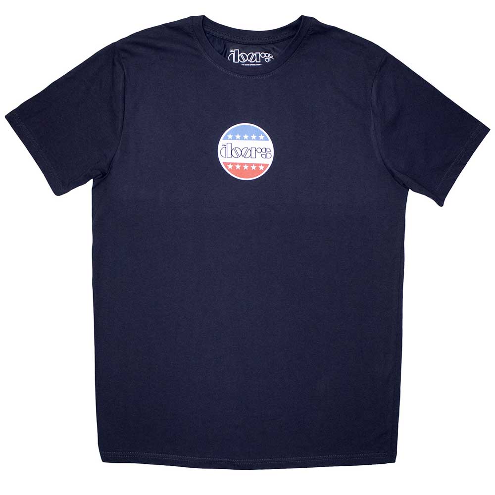 The Doors Unisex T-Shirt: Mini Stars Logo (Large)
