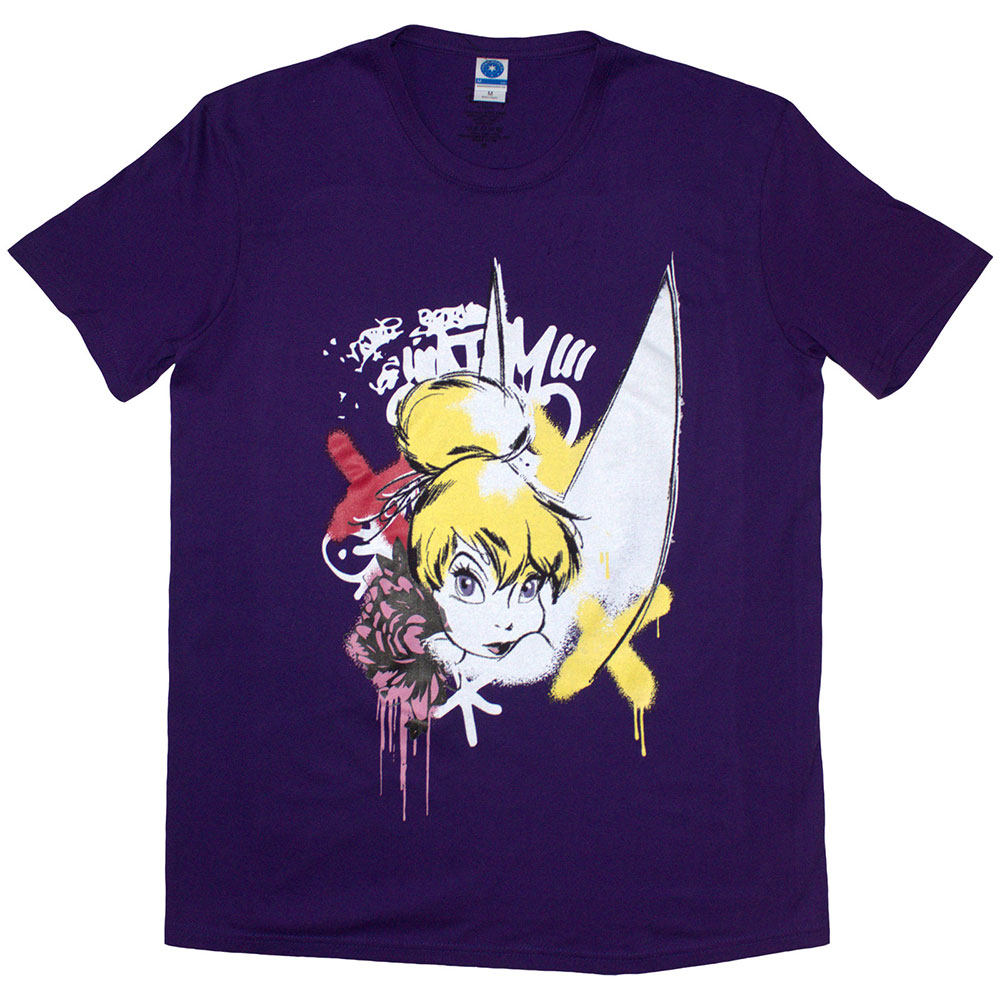 Tinker Bell Unisex T-Shirt: Graffiti (Small)