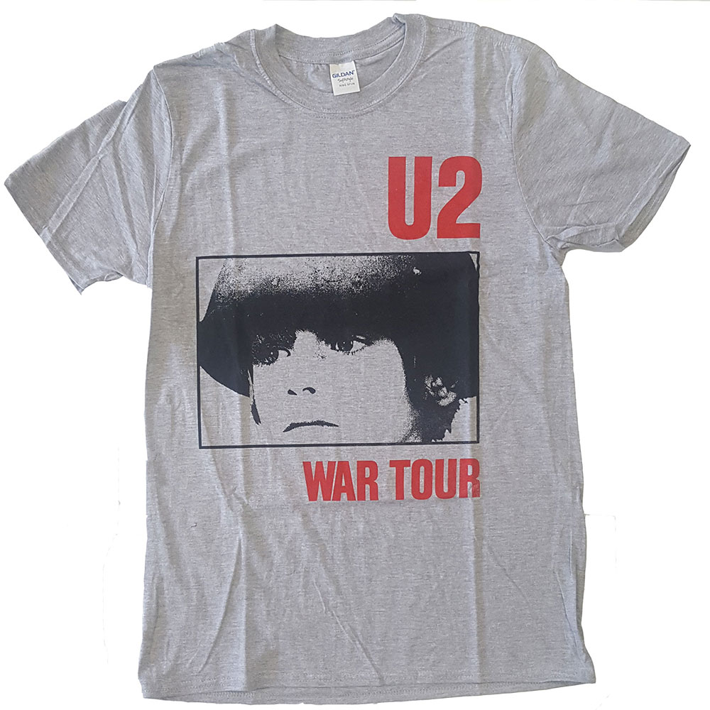 U2 Unisex T-Shirt: War Tour (Medium)