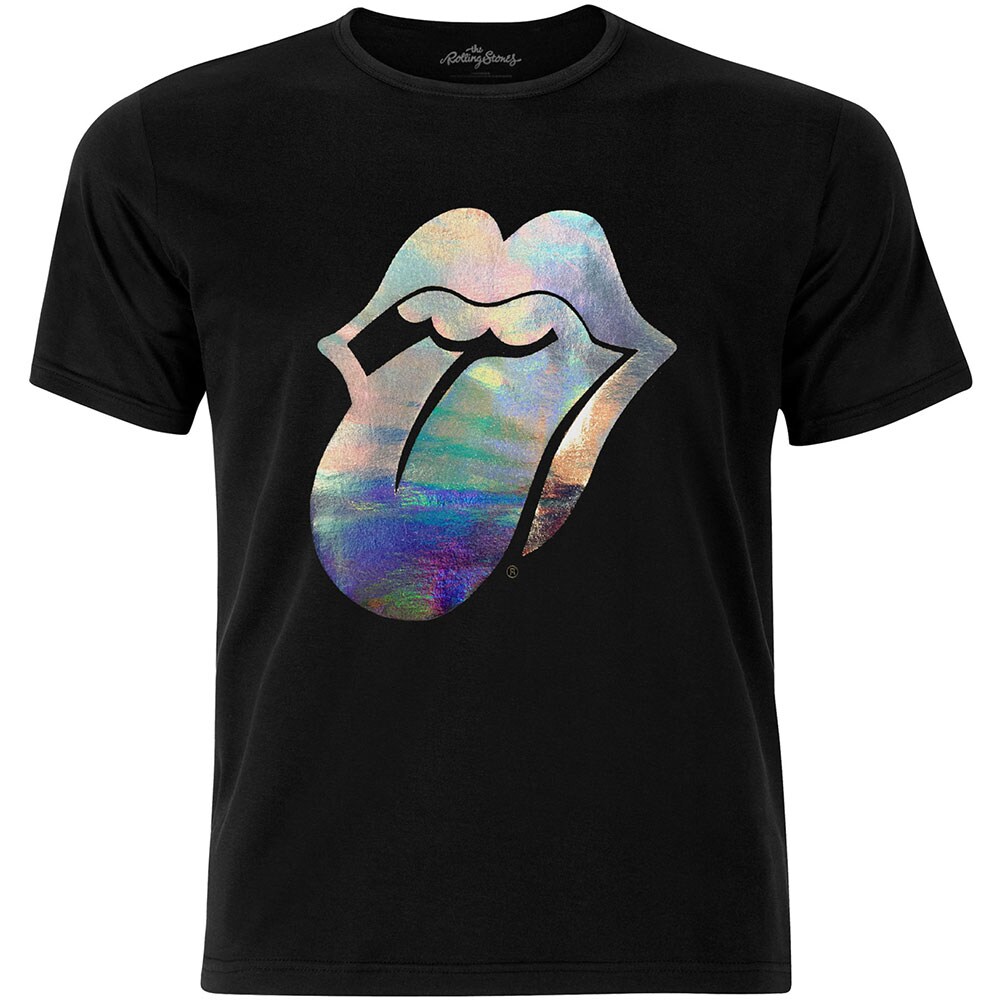 The Rolling Stones Unisex T-Shirt: Foil Tongue (Foiled) (X-Large) - 2