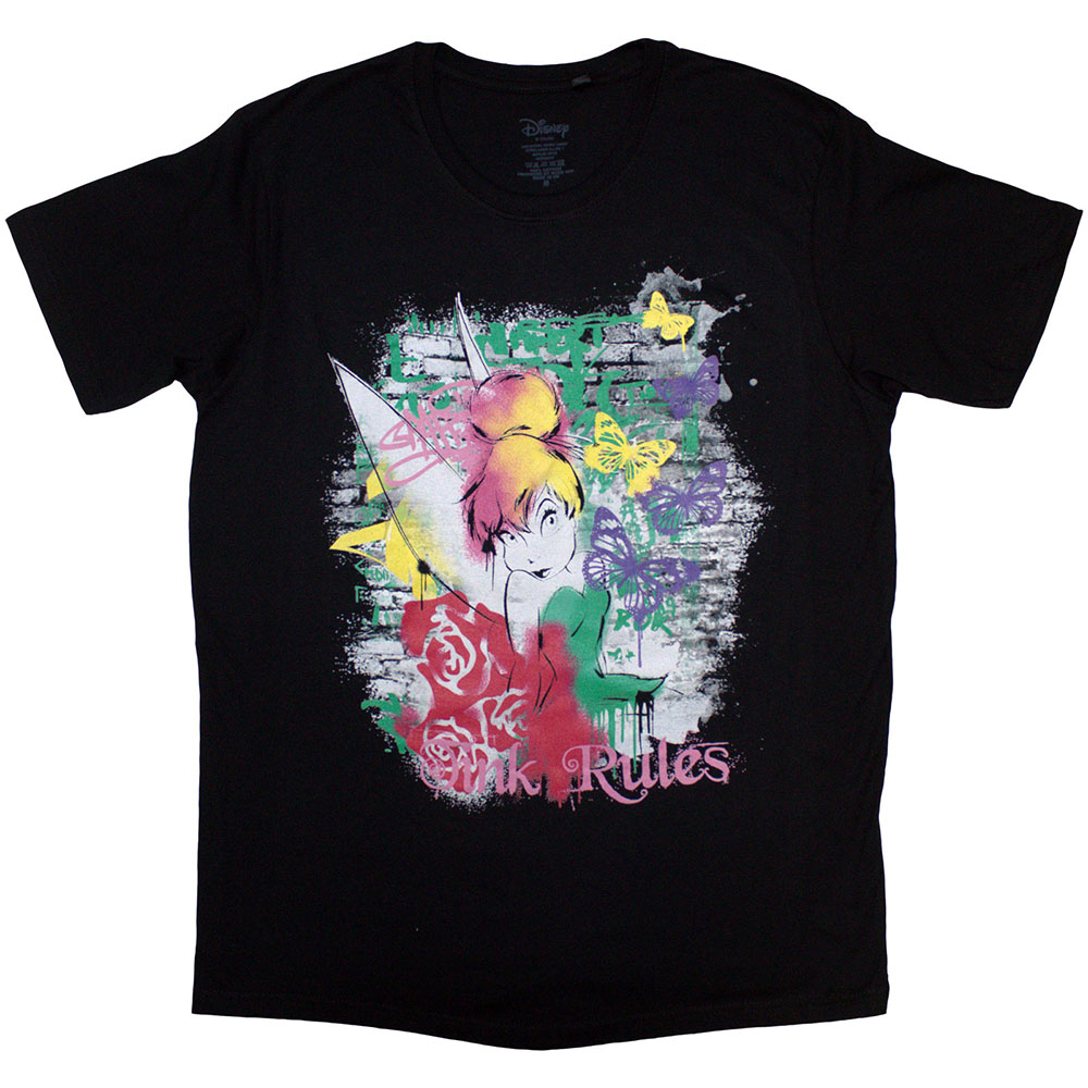 Tinker Bell Unisex T-Shirt: Tink Rules (Small)