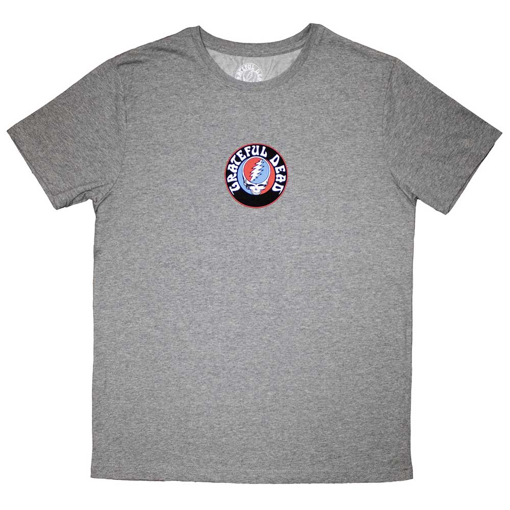 Grateful Dead Unisex T-Shirt: Mini Steal Your Face Logo (Medium)
