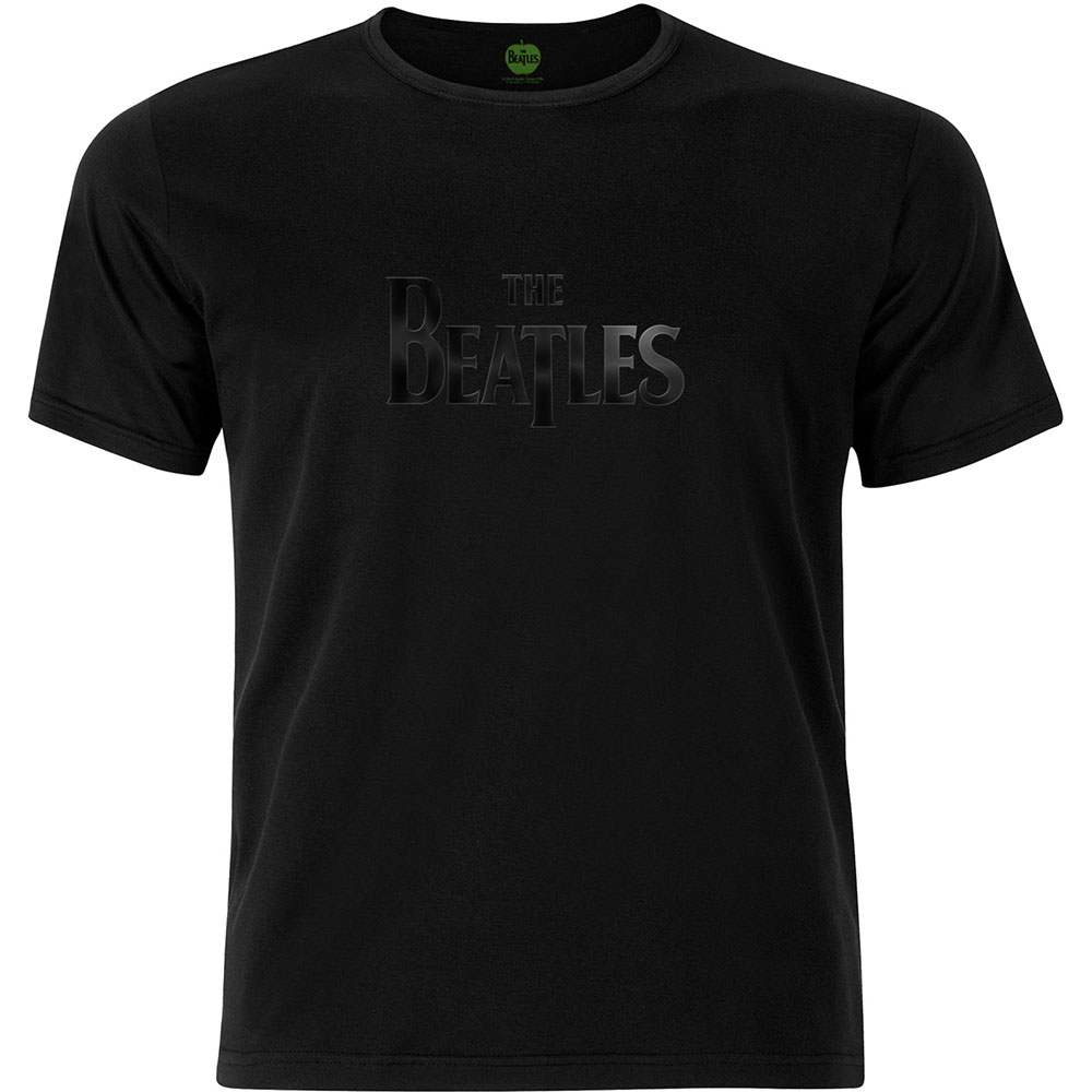 The Beatles Unisex T-Shirt: Drop T Logo (Hi-Build) (Medium)