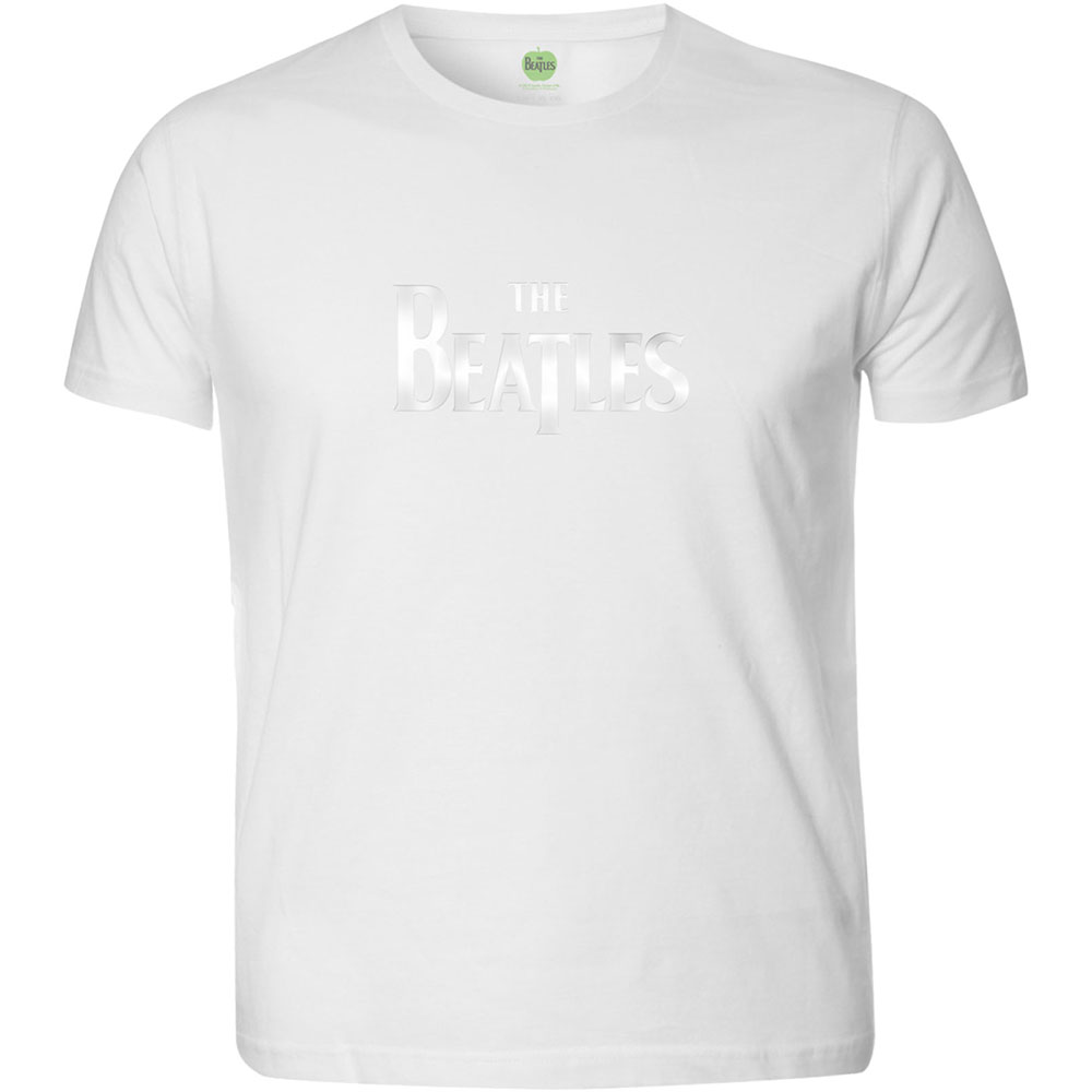 The Beatles Unisex T-Shirt: Drop T Logo (Hi-Build) (X-Large)