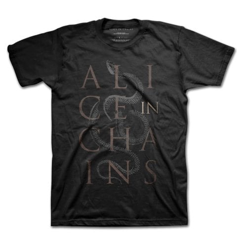 Alice In Chains Unisex T-Shirt: Snakes (Medium) - 2