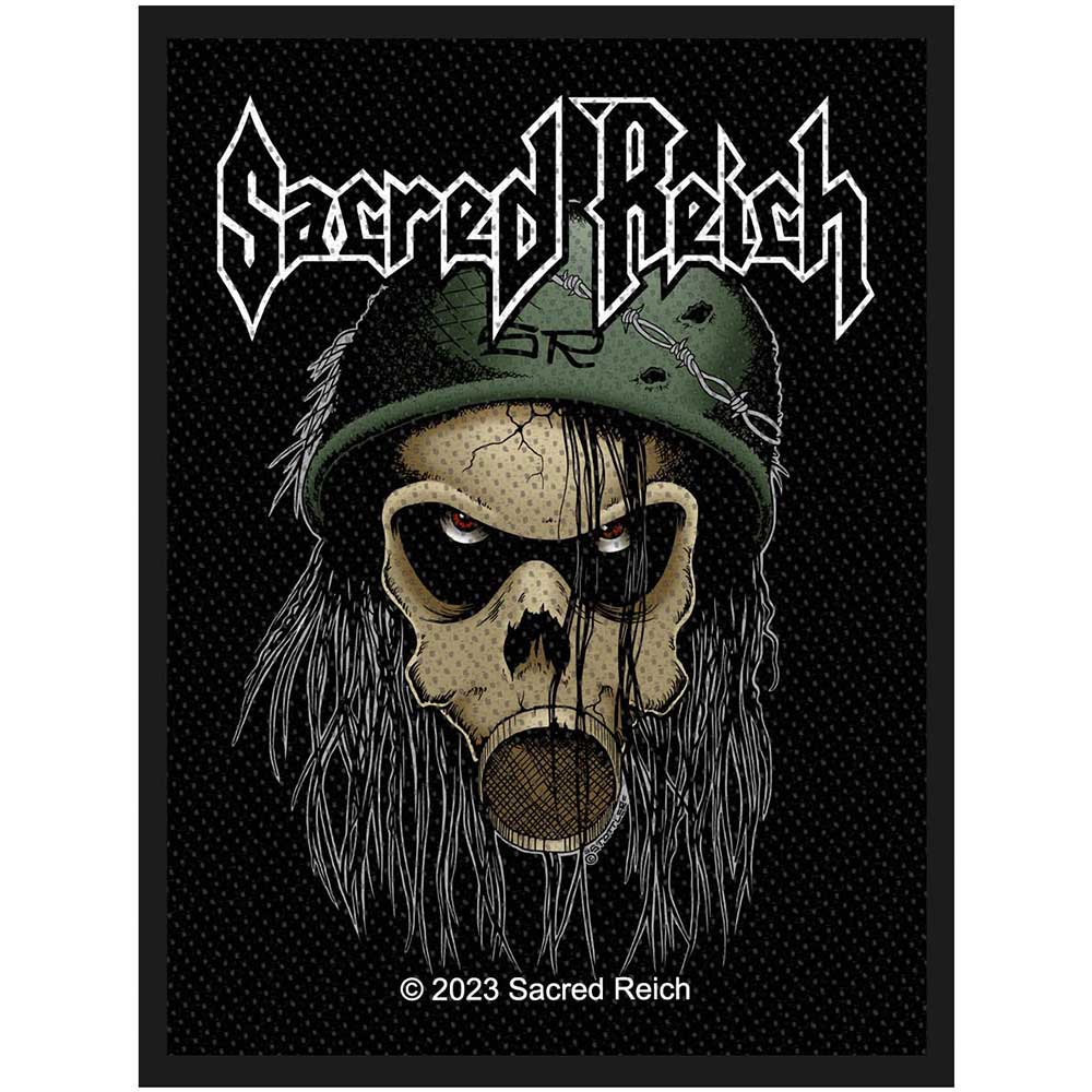 Sacred Reich  Standard Woven Patch: OD